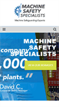 Mobile Screenshot of machinesafetyspecialists.com